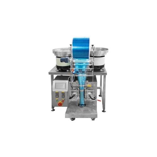 按需定制螺丝振盘包装机 螺母螺栓自动打包机 小五金配件三封边机