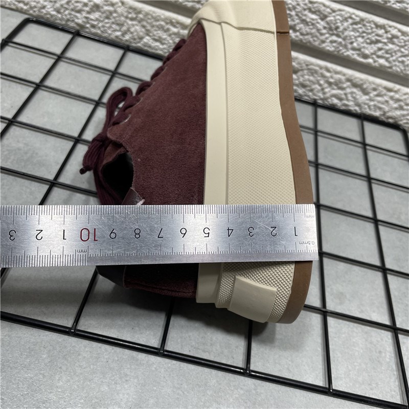 断码处理真皮板鞋女饼干鞋厚底春季新款圆头百搭休闲牛皮运动鞋子