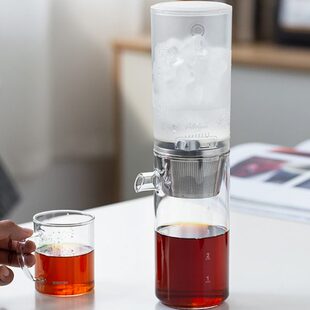 冲泡泡冷萃家用用双酿冰滴咖啡壶咖啡机手帝国滴 冰漏冰滴壶嘴壶