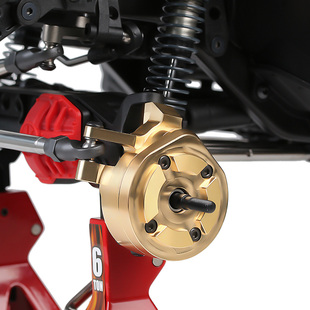 铜配重前后通用O转向杯外盖 三代 单个48g SCX10III Capra