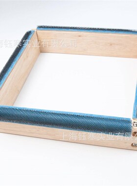 戳戳绣tuftng刺绣绣绷钉条实木钢针绣M框架绣绷40*40cm