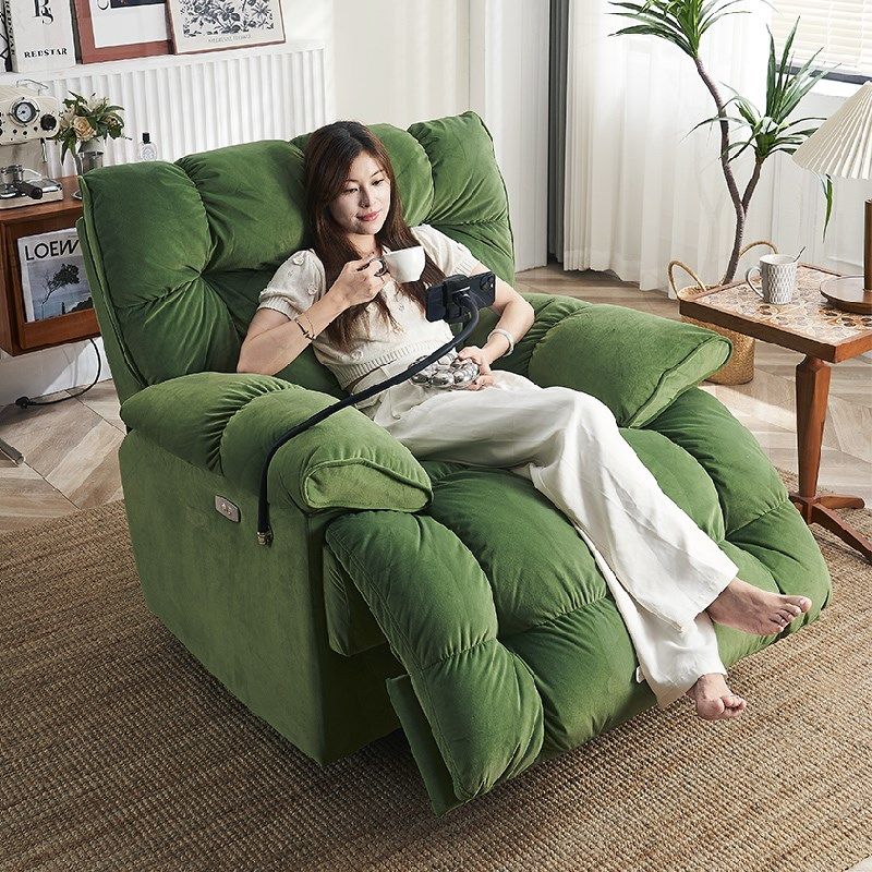 头等舱单人沙发电动按摩椅多功能客厅摇摇椅云朵懒人X沙发可睡可