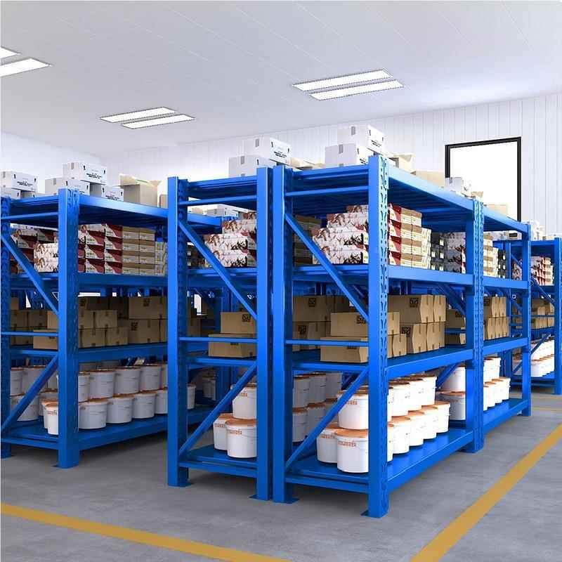 仓库架仓储示架快递n置货物储物架家用货展架物架XOV重型冷轧钢