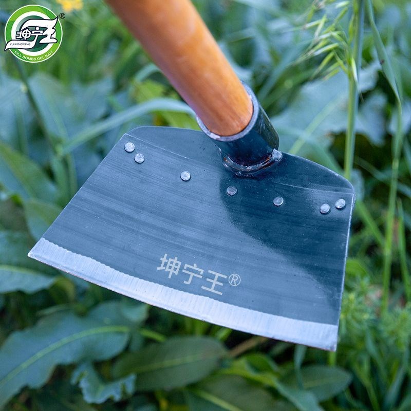 坤宁王锄头除草工具种菜家用锄草C农具农用大全挖地多功能锰钢铲