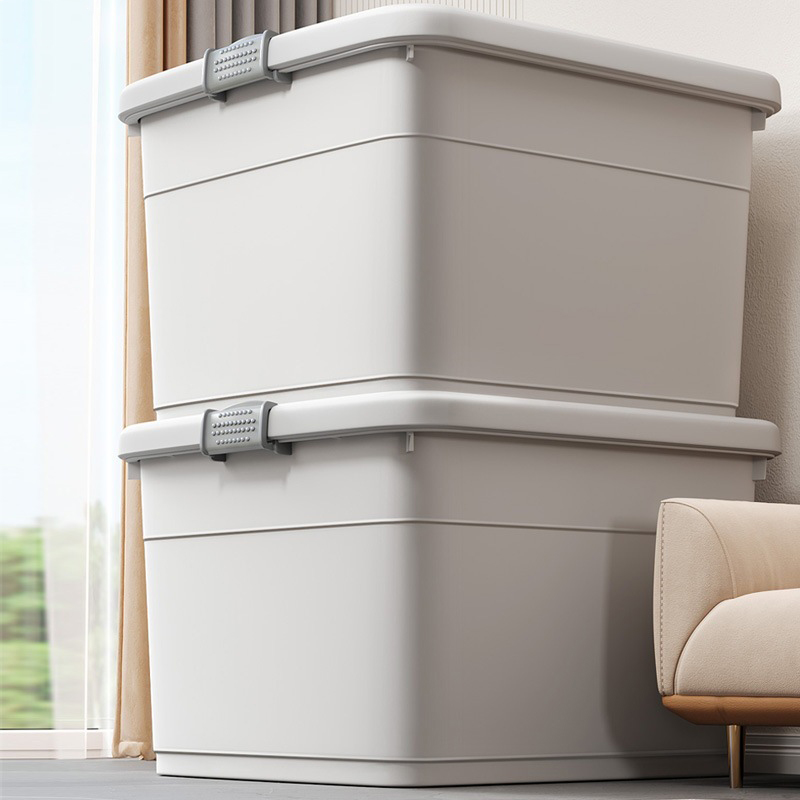 收纳箱加厚超大车用后备t箱塑料整理衣服衣物搬家大容量家用储物