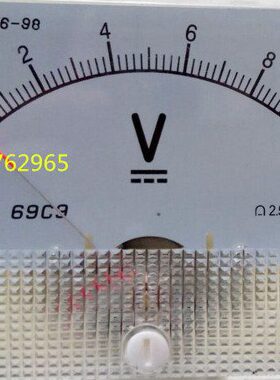 9VVC 20直式6VV V10 30 50G-60159 B7指针6 安装电压表10 V/7流T