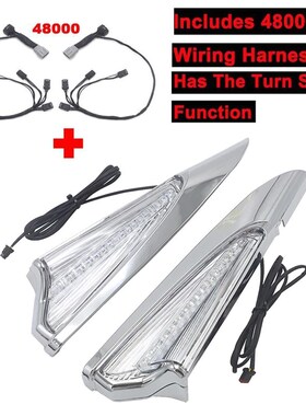 金翼 GL1800 加装后侧边想灯 新款18K-21年 后备箱装饰灯防水