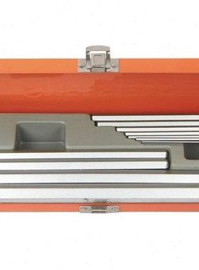 钢盾12件套公制长内六角扳手1.5mm--14mm（铁盒)S050025