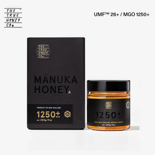 TTHC初蜜蔻麦卢卡蜂蜜UMF26+/MGO1250+新西兰原装进口250g/瓶