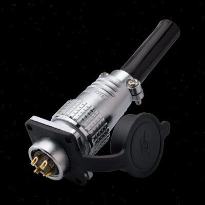 4A 4航空插头 P20F-P20连接器 4芯B-4K A重强-4B F-P20P204