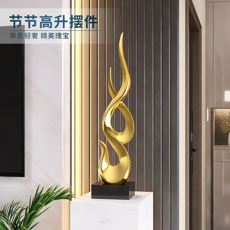 创意摆件轻奢高档玄关家居客厅电视柜办公室桌面艺术.酒柜装饰品