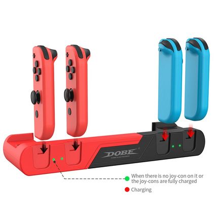 Switch/OLED JOY-Con 小手柄充电器底座 NS游戏主机左右手柄座充