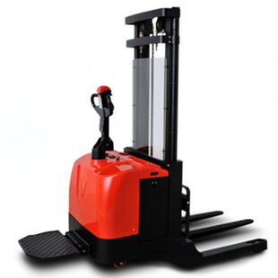 CDD14 920合力wwp宽支腿电动堆垛车1.4吨3米堆机全自动搬运叉车