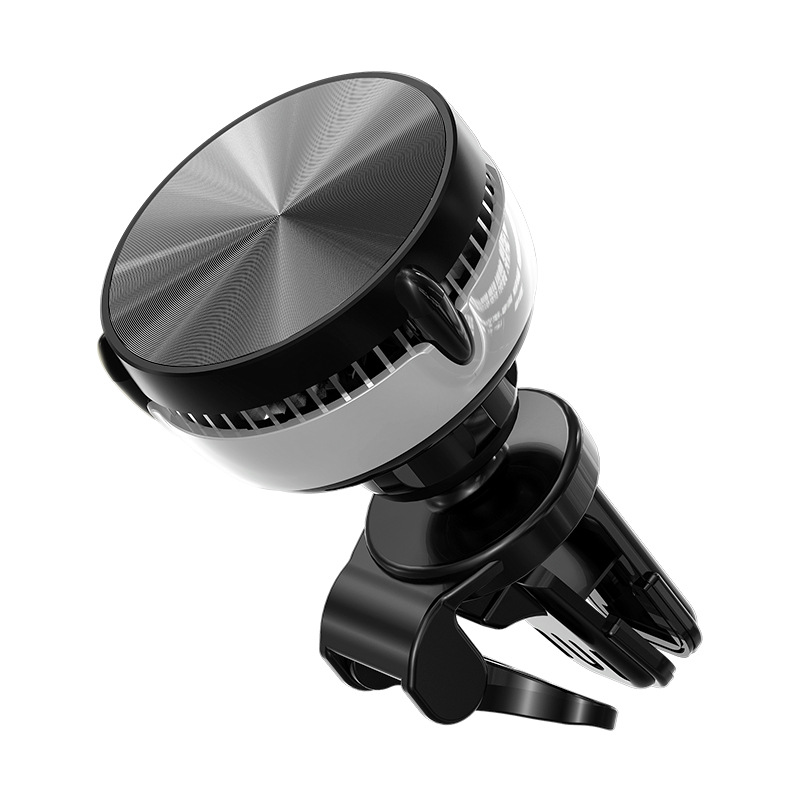 车载无线充电散热器支架汽车夹出风口磁吸无线充制冷降温神器车载