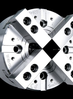 中空液压卡盘 台湾通福tonfou三爪中空液压卡盘油压夹头V-208