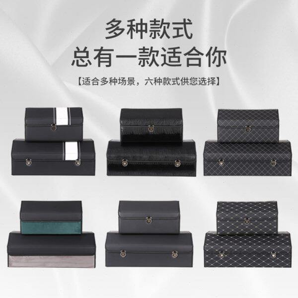 汽车后备箱储物箱车载皮革收纳箱多功能置物盒车内折叠整理包用品