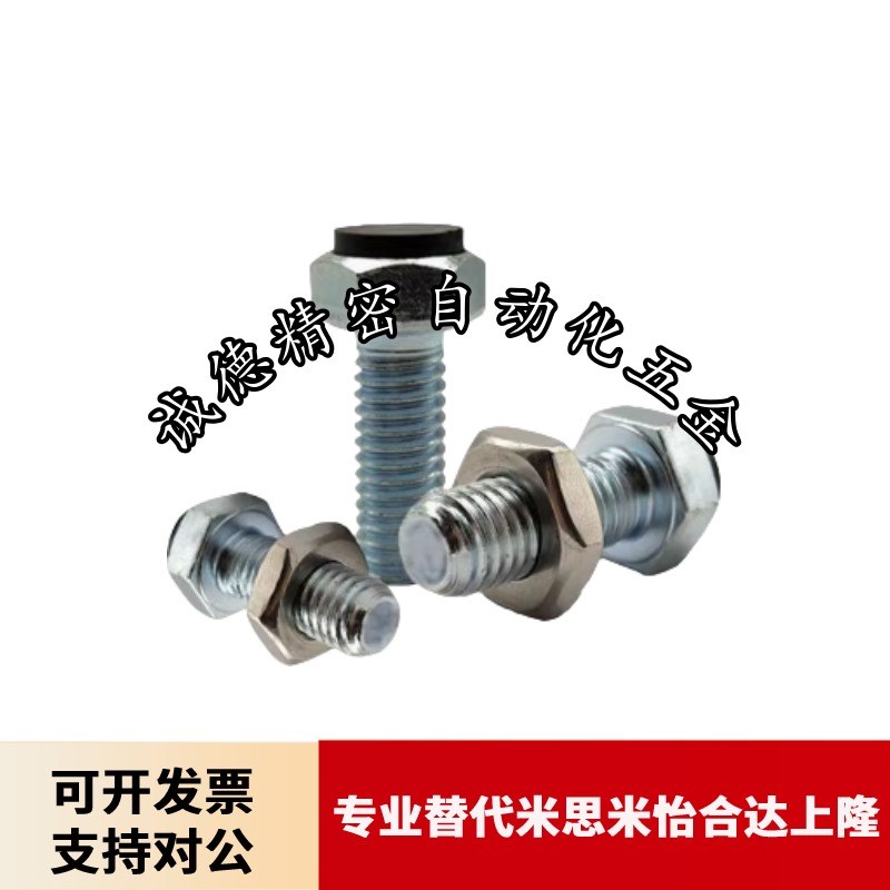 六角头带挡块螺栓TDB51-M6/sM8/M10-L20/25/30/35/40/45/50/60