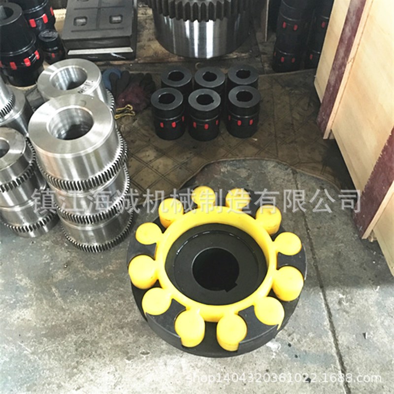 LM弹性梅花垫联p轴器ML弹性垫梅花传动轴连轴器