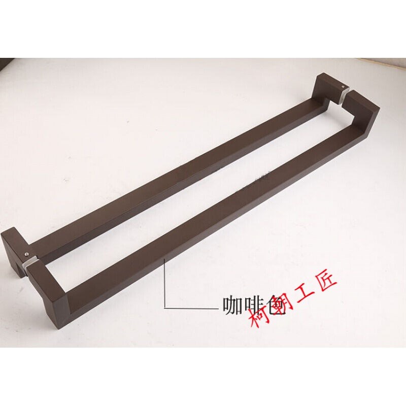 玻璃门拉手大门拉手不锈钢移w推拉店面酒店门把手加长现货有无框