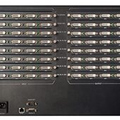 高清24 矩阵2832DVI路入口遥控插卡 DVI矩阵切换器出3232进式