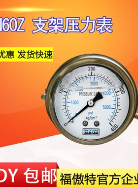 H06带Z向支架YG1250D60Y抗震耐振KMPAF10轴-.油压 耐震压力表 N1