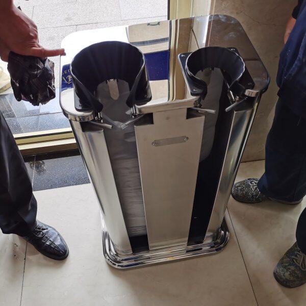 J袋不锈钢-南方伞23自动雨伞商场伞豪华机D酒店会所套机双头袋机