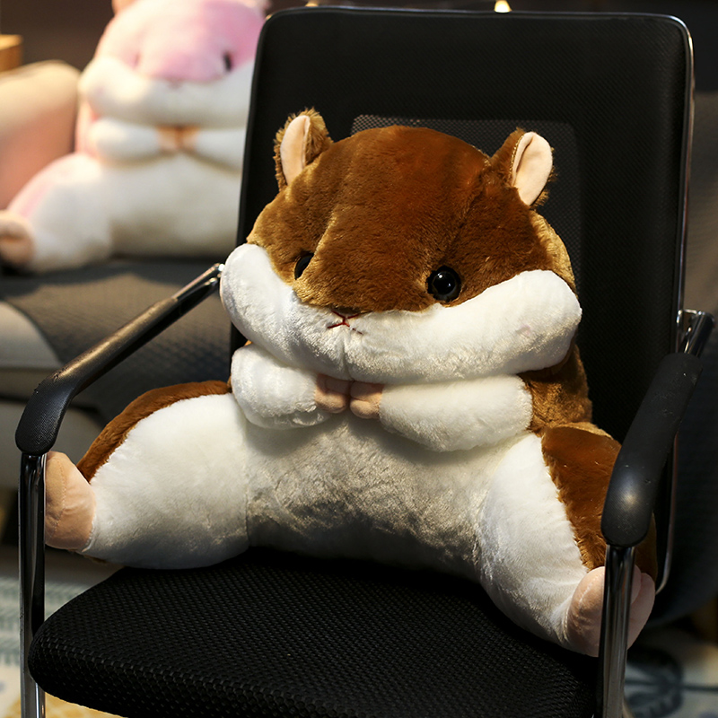 抱枕被子两用靠背垫座椅s护腰靠垫神器靠枕办公室午睡腰垫腰部支