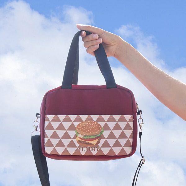 带饭包手提保温袋加厚饭盒袋防水防油上班族学生带饭的手拎午餐包,收纳整理,便当包,淘宝优惠券,粉丝福利购,淘宝优惠卷