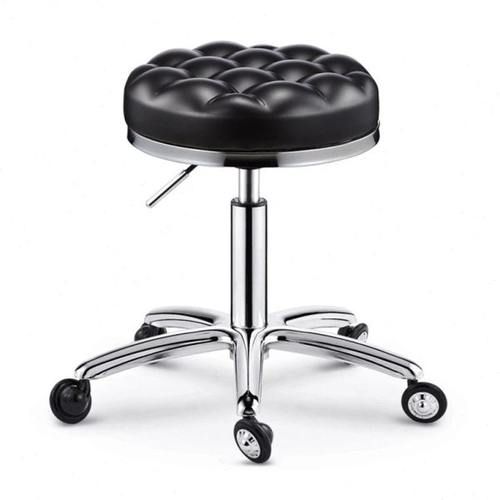 防缠发美容凳理发店椅子美发旋转升降圆凳子大工凳美甲凳滑轮剪发