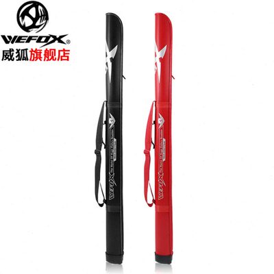 护F软船钓轻便路亚杆式防水W杆E威狐型台湾铁板X直 桶O渔具包竿包