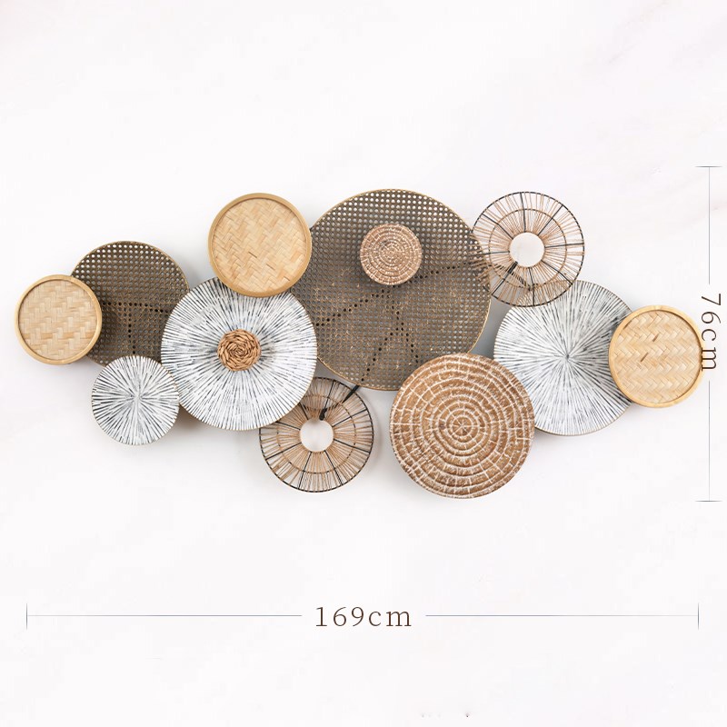 现代简约风客厅餐厅墙面装饰挂件B样板间书房卧室床头沙发背景墙