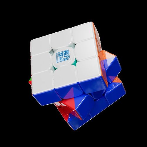 魔域魔方教室 RS3M V5三阶魔方磁力版磁悬浮球轴魔衣版机器人盒装