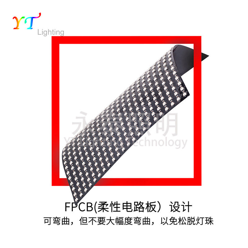 WS2812B8x8 8x32 16x16 20x50 22x22像素屏可编程数字图像文字5V