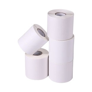 铜版纸不干胶标签纸8060圆形标签价格贴纸小批量封口贴印刷logo