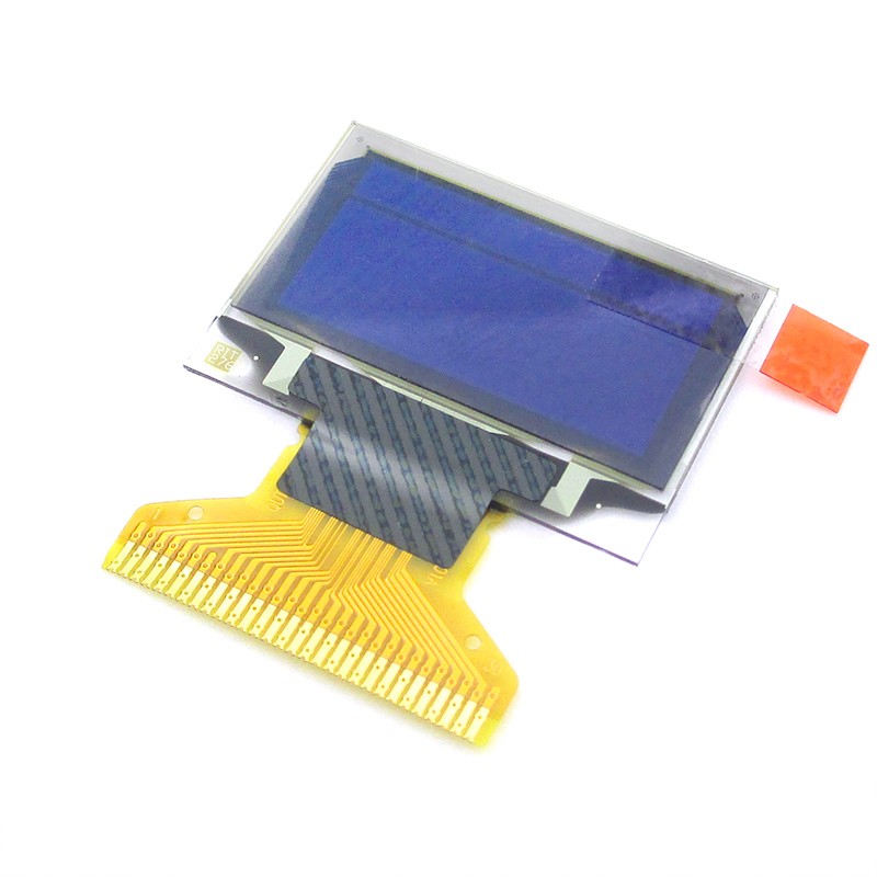 0.96寸双色OLED液晶屏 黄蓝双色12864点阵显示屏 显示器件