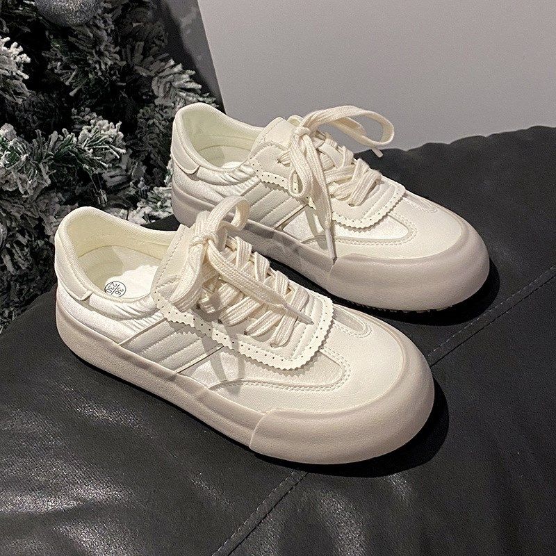 时尚潮流圆头百搭厚底帆布鞋女2024新款爆款春秋运动低帮轻便板鞋,运动鞋new,板鞋,淘宝优惠券,粉丝福利购,淘宝优惠卷