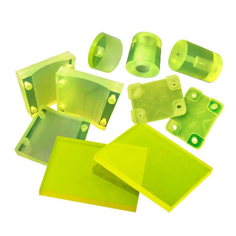 聚氨酯加工优力胶垫圈定制耐磨PU棒防撞块缓冲垫减震垫片开模定制