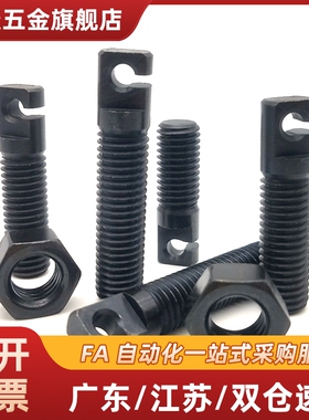 AIPOK4M5/M6缺口孔型拉伸弹簧支柱 碳钢拉伸弹簧用支柱FFL01