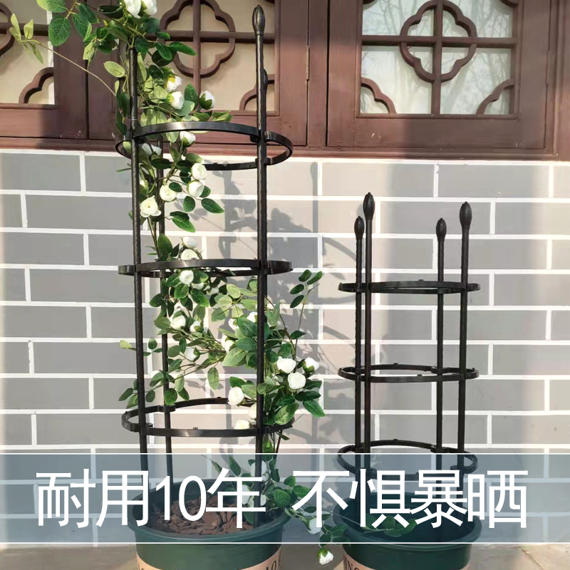 蟹爪兰支架多层双层园艺花架植物爬藤架子兰花绿萝防Y倒护叶支撑