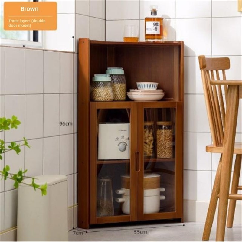 角落餐具柜酒柜储物柜厨房橱柜茶柜餐厅餐具柜现代极简主.义客厅