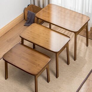 小炕桌飘窗桌脚炕桌方桌折叠榻榻米床上矮子床上折叠矮桌茶几饭桌