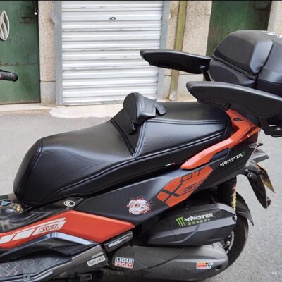 适用光阳赛艇CT250/350/400巡弋300九妹改装坐垫腰靠九妹夫座垫套