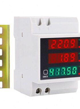 六显电表智能电度表功率测试仪交流数显220v电压表电流表D52-2047