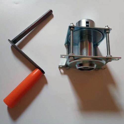 不锈钢旗杆手摇升降器内置装置升旗手摇配件挂旗绞线轴旗杆手摇把