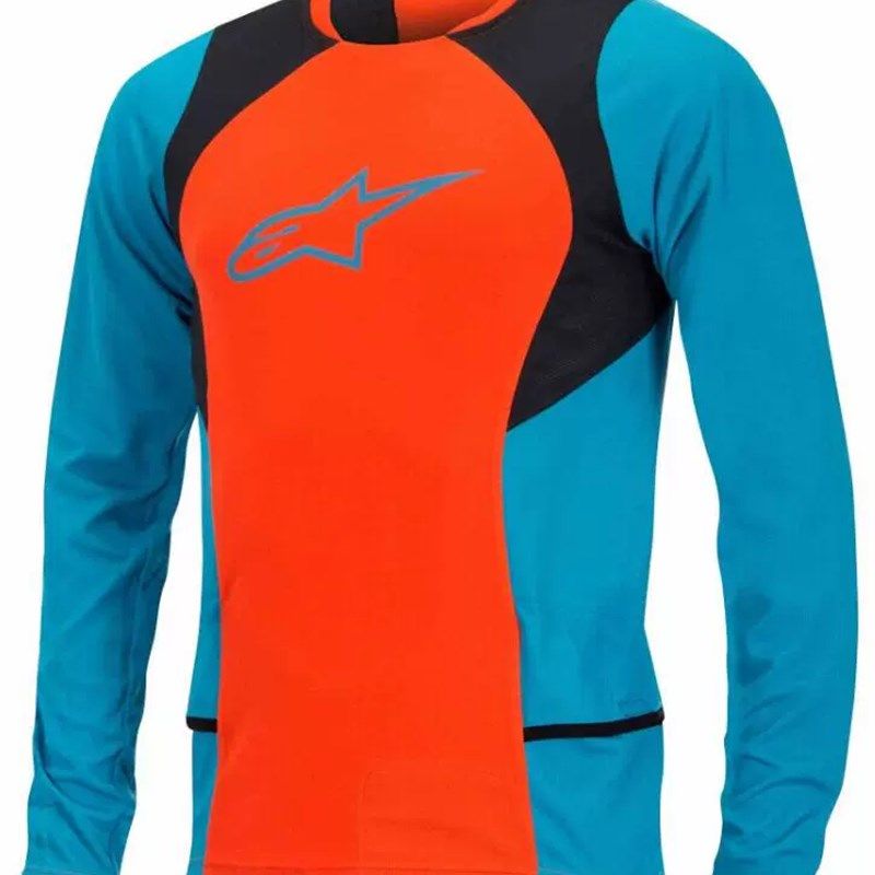 户外越野机车服速降服山地自行车骑行服男女长袖赛车服速干透气