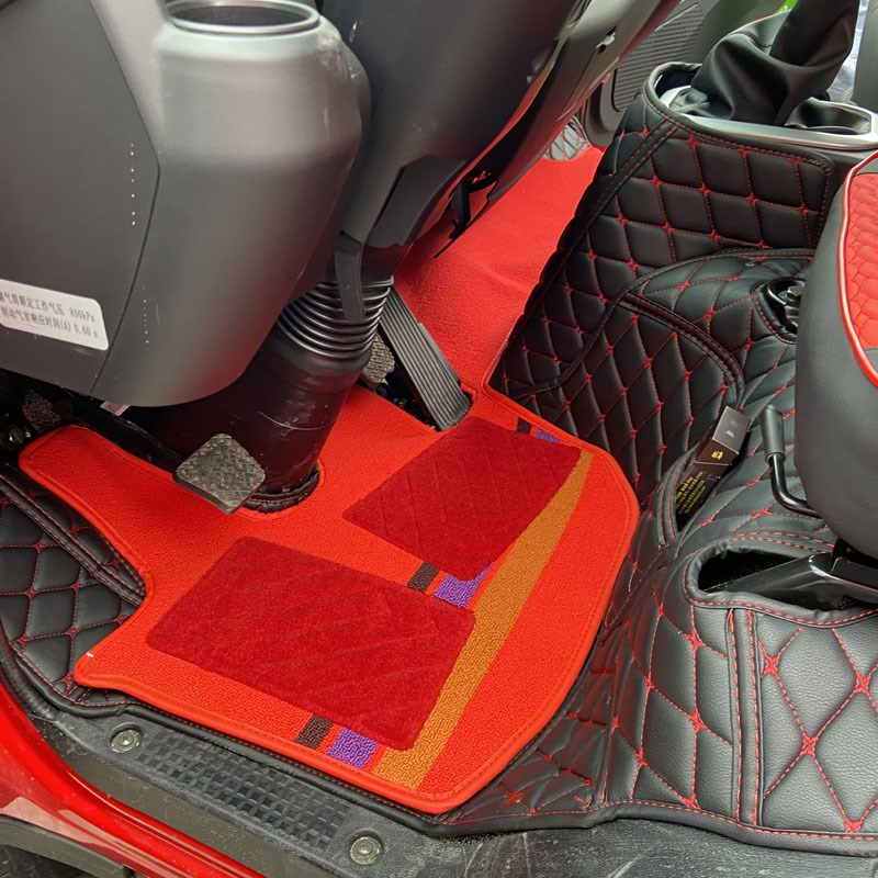 湖北大运运途G6G5锐胜征途翼途货车成都大运奥普力祥龙全包围脚垫