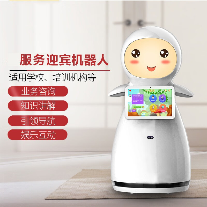 小雪迎宾智能教育机器人可跳舞幼儿园学校讲解语音导览智能对话展