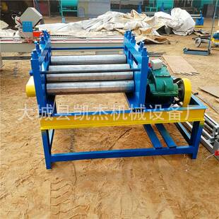 手摇式铝皮铝筒卷管成型机烟筒卷管机无限长三辊卷圆机多少钱