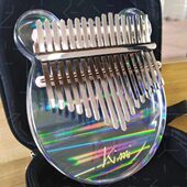 AL1亚克力水晶手K指MBA透明 II卡林巴K钢琴IM拇指琴音7