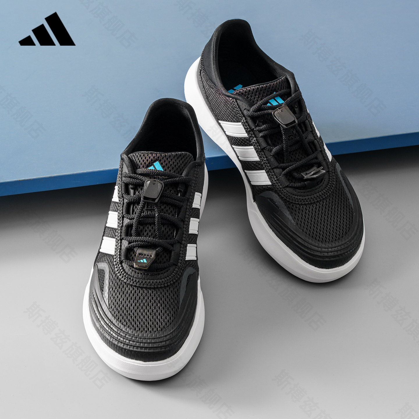 Adidas阿迪达斯溯溪鞋户外涉水鞋夏季新款男女同款网面透气KH8245